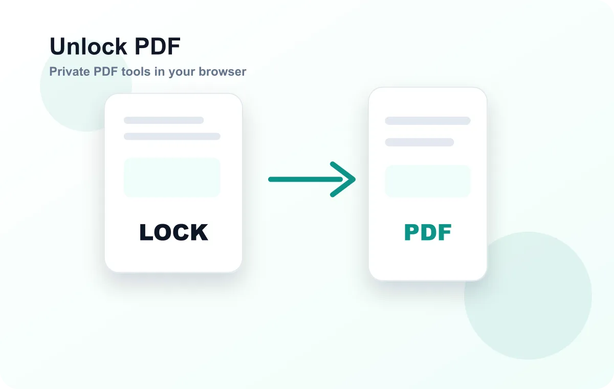 LiftPDF Unlock PDF tool preview