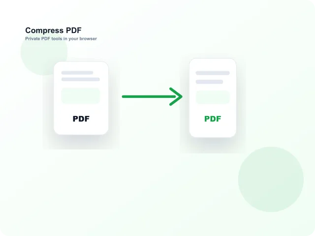 Compress PDF preview