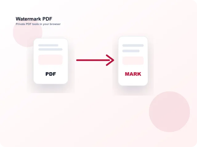 Watermark PDF preview